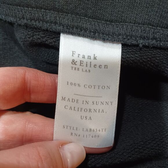 Frank & Eileen Catherine Favorite Sweatpants Wide Leg Crop XS Triple Fleece - Picture 6 of 8